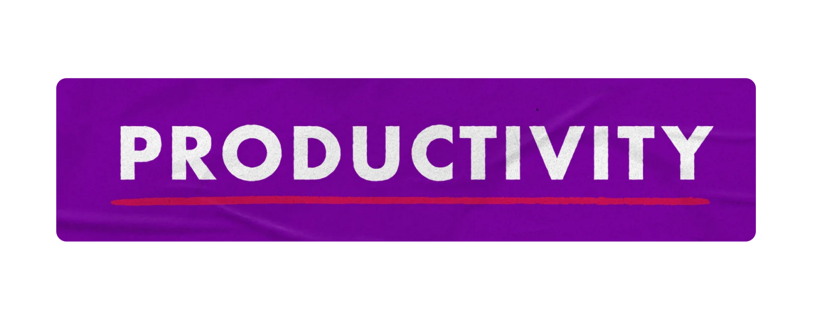 Productivity